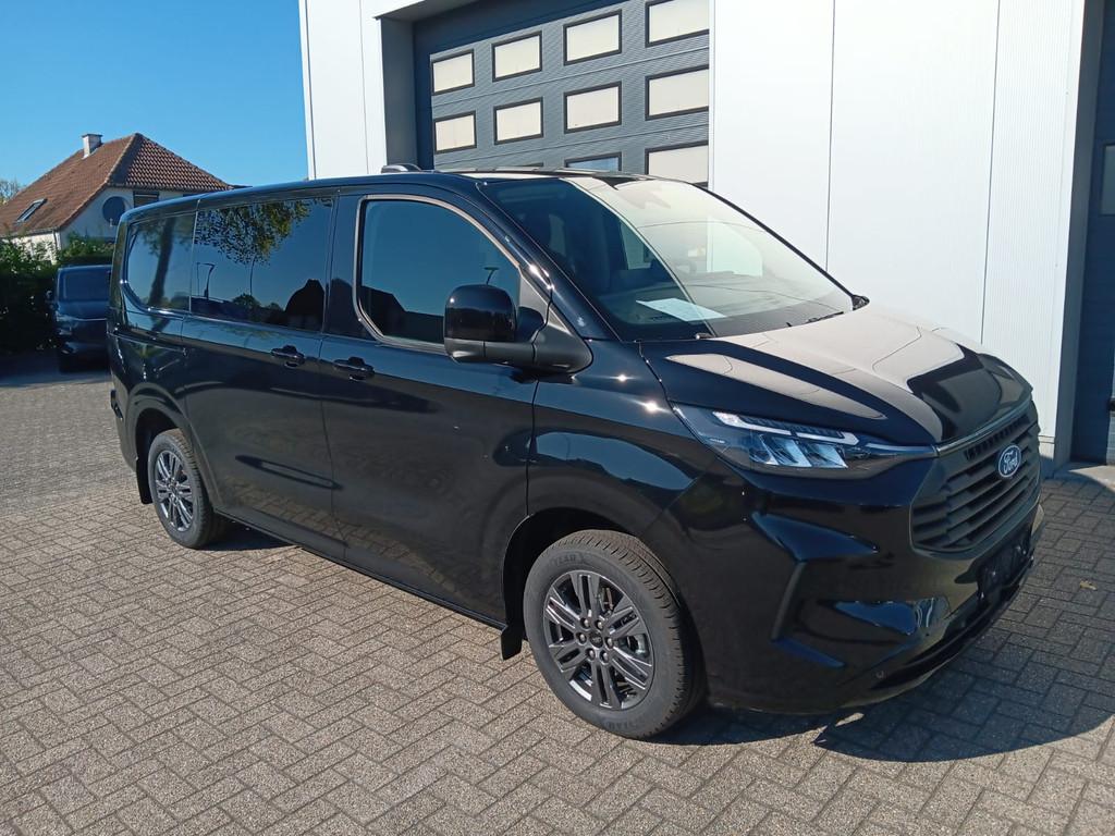 Ford Transit Custom L1 5PL lim 170pk driver ass pakket 6 40., Auto's, Stof, 4 cilinders, Bedrijf, 6 deurs