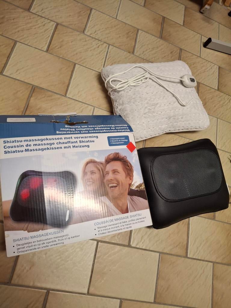 Coussin de massage+coussin chauffant, Enlèvement