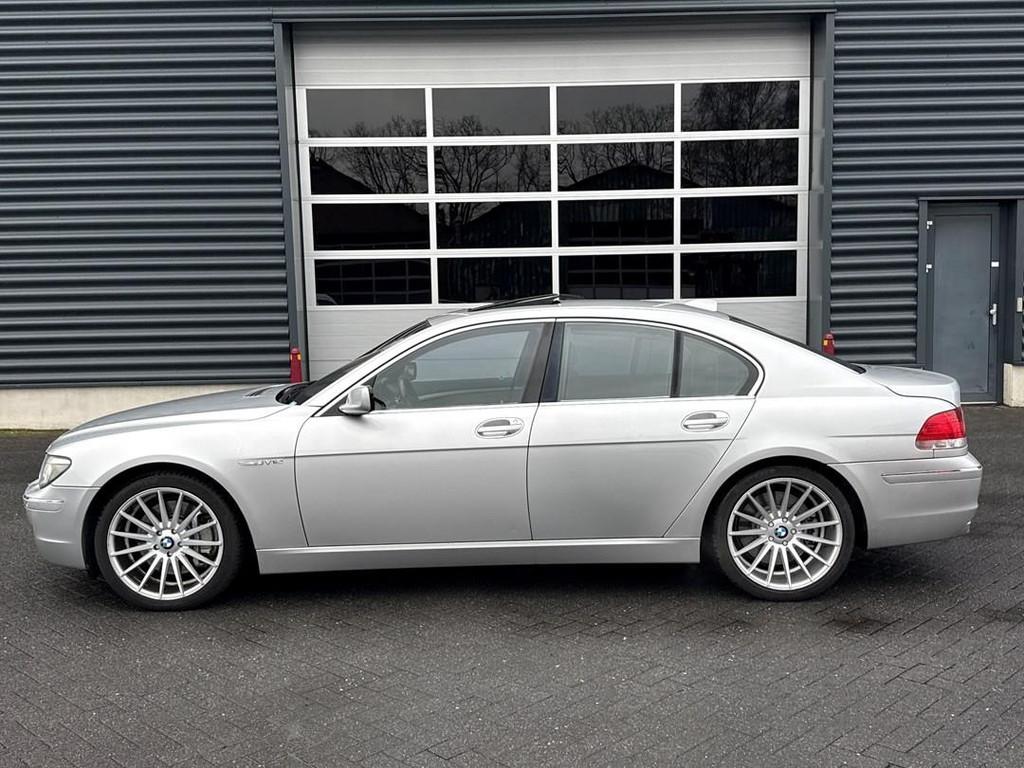 BMW 7 Serie 760i, 6.0 V12, softclose, panoramadak, elektr st, Autos, BMW, Cuir, Argent ou Gris, Achat, 4 portes