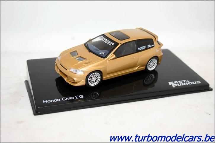 Honda Civic EG 1/43 Altaya Fast & Furious, Hobby & Loisirs créatifs, Voitures miniatures | 1:43, Neuf, Voiture, Autres marques
