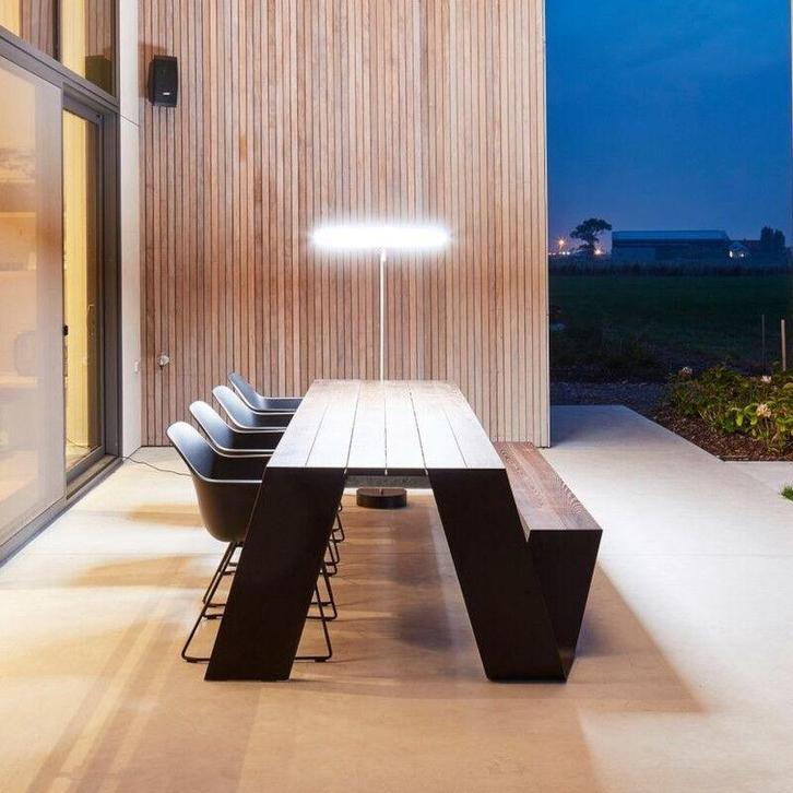 Extremis Hopper Combo tuintafel zie ook overige modellen, Jardin & Terrasse, Tables de jardin, Comme neuf, Rectangulaire, Bois