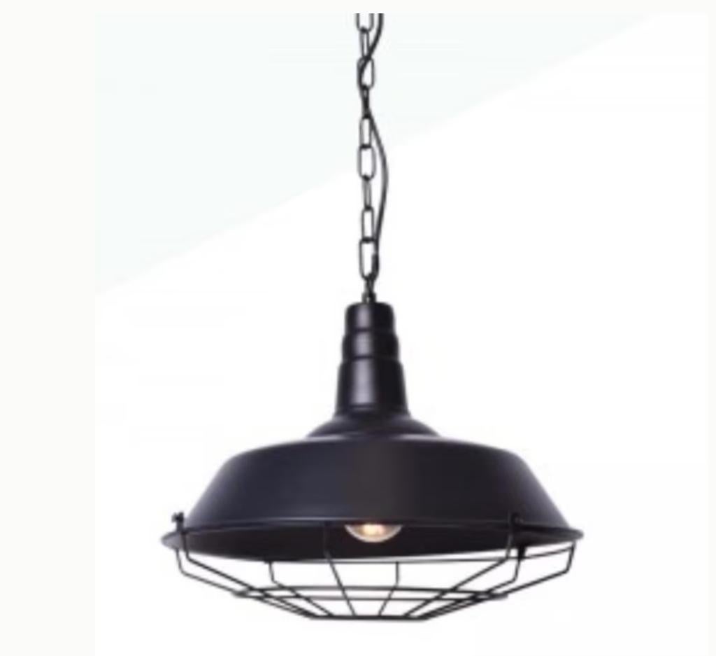 2x Lamp hanglamp plafondlamp, Ophalen, Zo goed als nieuw, Metaal