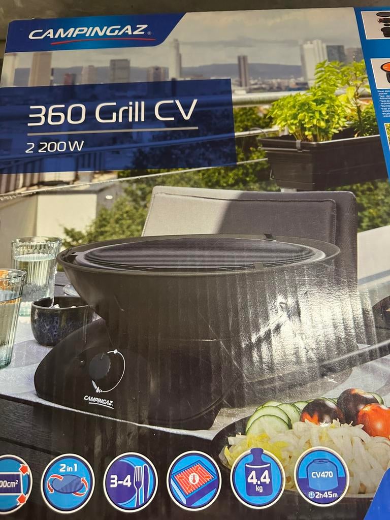 Campingaz 360 Grill CV, Tuin en Terras, Ophalen of Verzenden, Nieuw