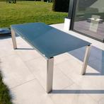 Tuintafel, Ophalen, Gebruikt, Rechthoekig, Aluminium