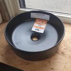Moderne Mat zwarte Waskom, Badmeubel, Keramiek, Venta 37, Enlèvement ou Envoi, Neuf