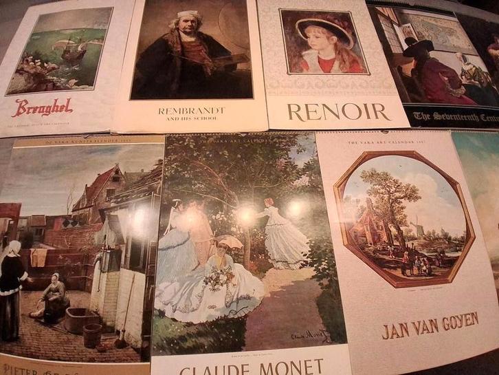 Collection de calendriers annuels Calendrier VAKA ART, Collections, Collections complètes & Collections, Enlèvement