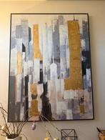 Grote moderne canvas schilderij abstracte stad, Antiek en Kunst, Kunst | Schilderijen | Abstract, Ophalen