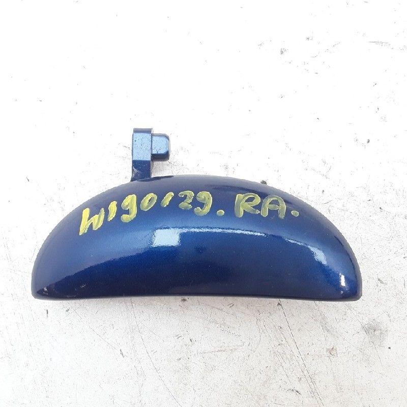 PORTIERGREEP BUITEN RECHTS ACHTER Toyota Aygo (B10), Auto-onderdelen, Carrosserie, Toyota, Achter, Rechts, Gebruikt