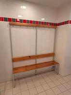 Bancs de vestiaire avec crochets, Enlèvement, Comme neuf