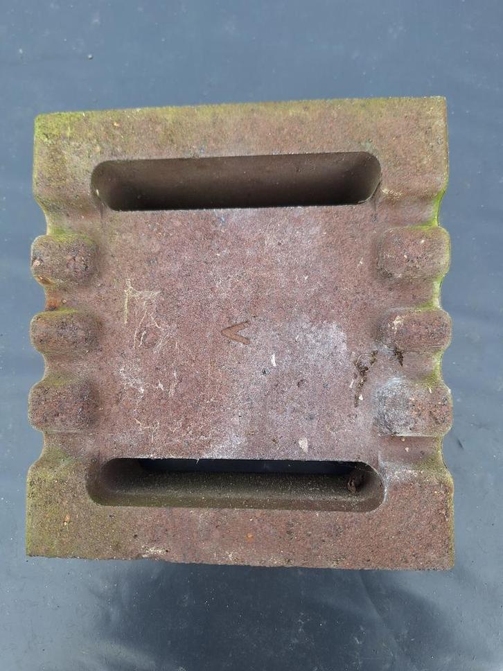 66 briques ignifuges pour poêle à accumulation, Bricolage & Construction, Briques, Utilisé, Autres types, Enlèvement