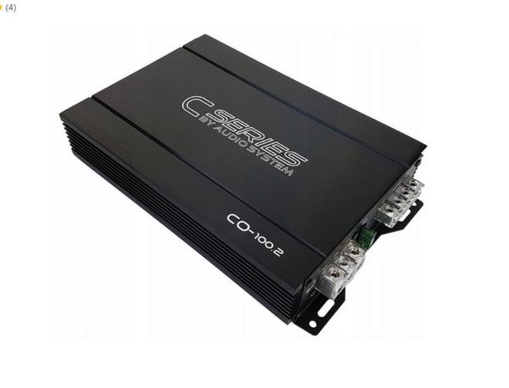 Audio System CO 100.2 versterker, Auto diversen, Autospeakers