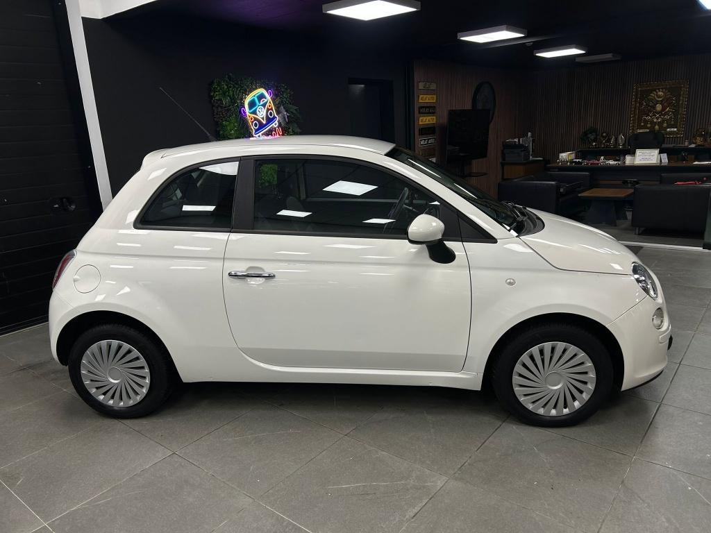 FIAT 500 1.2 BENZINE 111,000KM 2010 TOPSTAAT, Auto's, Bluetooth, Euro 5, Wit, Bedrijf