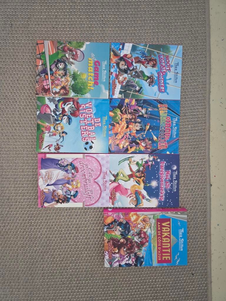 Thea Stilton boeken, Livres, Enlèvement