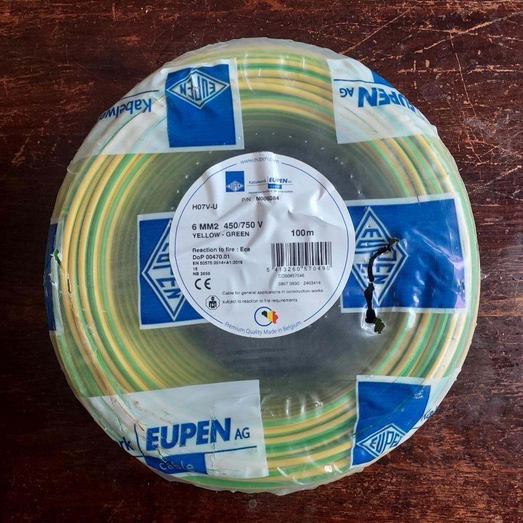 Cable VOB 6 mm², Bricolage & Construction, Électricité & Câbles, Enlèvement ou Envoi, Neuf, Câble ou Fil électrique