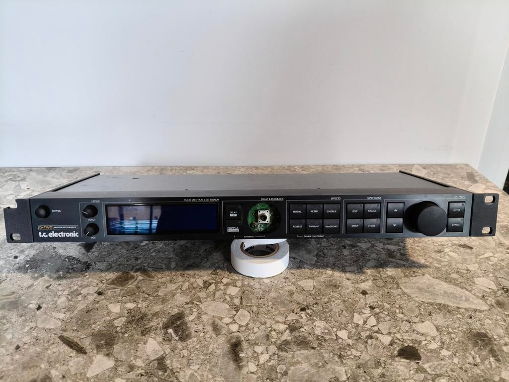 TC Electronic - D-two (ontbrekende onderdelen - werkend), Ophalen of Verzenden, Gebruikt, Multi-effect