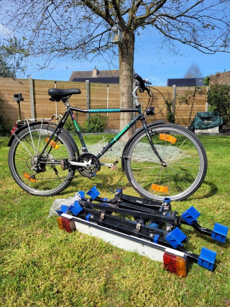 Fiets + gratis fietsendrager, Ophalen of Verzenden