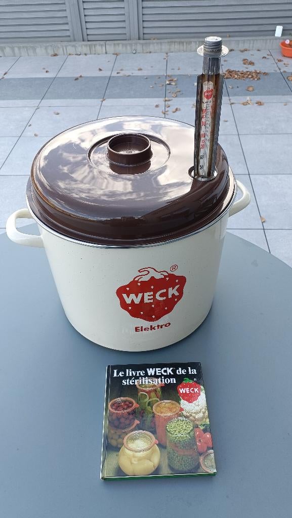 stérilistateur WECK 29 litres, Enlèvement, Comme neuf, Autres matériaux, Casserole ou Cocotte-minute