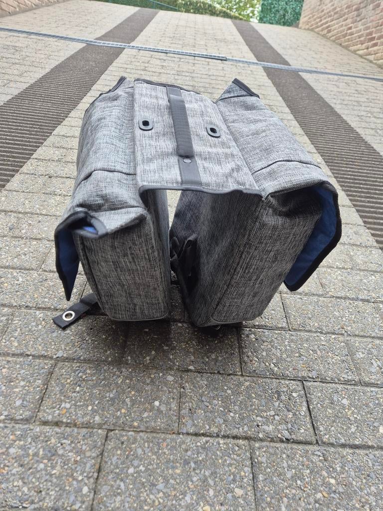 Dubbele fietstas, Fietsen en Brommers, Ophalen of Verzenden