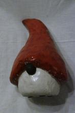 Geglazuurde kabouter, Tuin en Terras, Ophalen of Verzenden, Zo goed als nieuw, Steen, Tuinkabouter