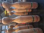 houten kegels , ongeveer 100 jaar oud, intact, Antiek en Kunst, Antiek | Speelgoed, Ophalen of Verzenden
