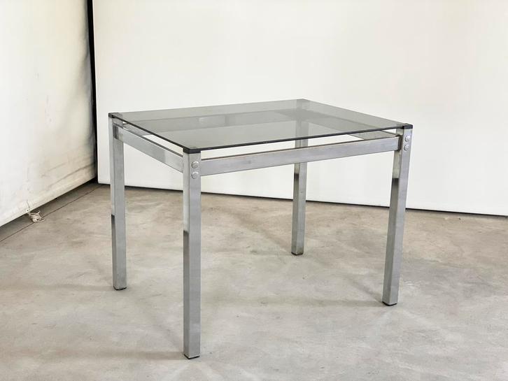 Vintage chroom sidetable, Antiek en Kunst, Antiek | Meubels | Tafels, Ophalen