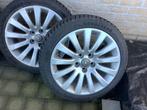 Winterbanden opel insigna met siervelg, Ophalen, 18 inch, Gebruikt, Banden en Velgen