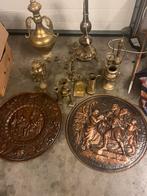 Lot koperen spullen, Ophalen