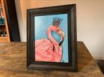 Flamingo met kroon, Antiek en Kunst, Verzenden