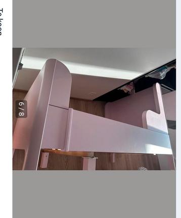 Bed van ikea met klerenkast en matras. 50 euro, Enlèvement, Utilisé