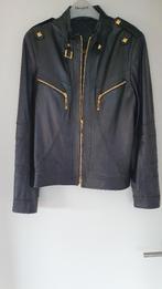 Lederen damesjas zwart, Vêtements | Femmes, Vestes | Hiver, Enlèvement, Comme neuf, Taille 38/40 (M), Noir