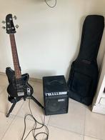 Electrische basgitaar Ibanez met versterker en accessoires, Enlèvement, Comme neuf, Ibanez, Avec ampli