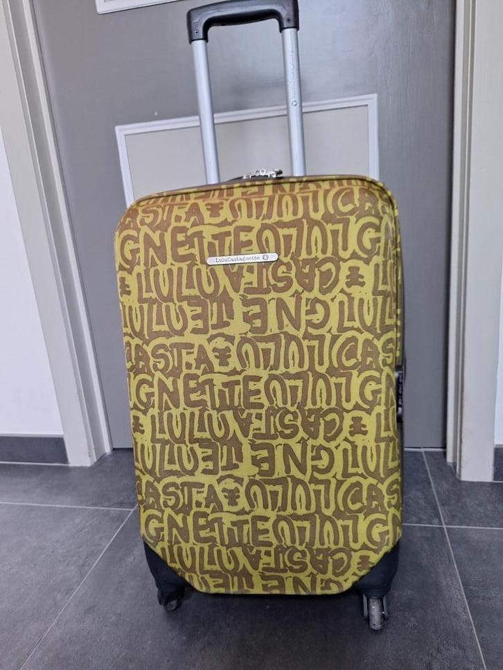 reiskoffer van lulucastagnette, Handtassen en Accessoires, Koffers, Gebruikt, Overige materialen, 50 tot 60 cm, 35 tot 45 cm, Wieltjes