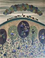 Litho Patricia Barton (1928) La cueillette / De pluk, Antiek en Kunst, Ophalen of Verzenden
