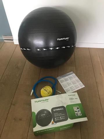 Tunturi gymball 55cm zwart inclusief pomp beschikbaar voor biedingen
