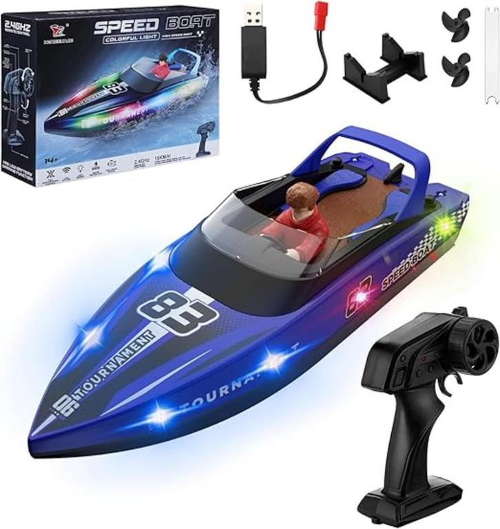 Bateau télécommandé | pour piscines, lacs, mer, Enfants & Bébés, Jouets | Véhicules en jouets, Neuf, Télécommande, Envoi