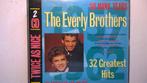 The Everly Brothers - 32 Greatest Hits So Many Years, Comme neuf, Envoi, 1960 à 1980