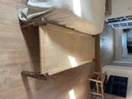 Houten geweven bench, Ophalen