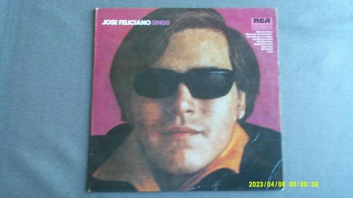 José Feliciano – Sings (LP), Cd's en Dvd's, Vinyl | Pop, Gebruikt, Ophalen of Verzenden