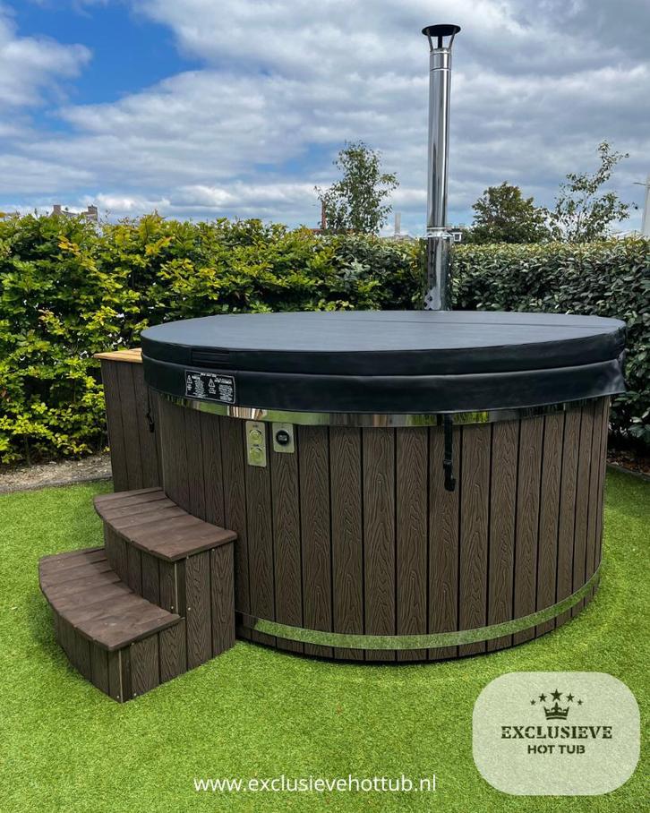 Exclusieve hottub houtgestookt, elektrisch of hybride!!!, Tuin en Terras, Zwembad-toebehoren, Nieuw, Filter, Ophalen of Verzenden