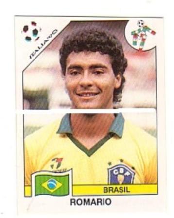 Panini / Italia ' 90 / Brasil - Romario