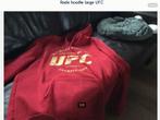 Rode hoodie UFC large, Enlèvement ou Envoi, Neuf, Taille 52/54 (L), Rouge