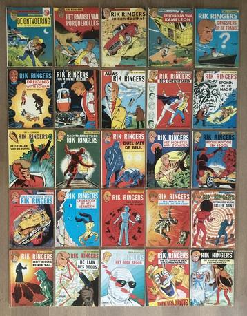 Rik Ringers - 45 strips - 33 x 1ste druk, Plusieurs BD, Enlèvement ou Envoi