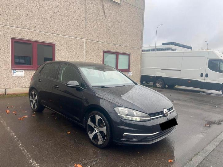 VW Golf 7 2019, Auto's, Volkswagen, Particulier, Golf, Achteruitrijcamera, Benzine, 5 deurs, Handgeschakeld, Zwart, Ophalen