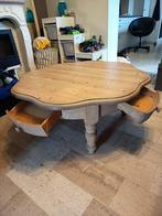 Salontafel bloemvormig, Ophalen, Gebruikt, 100 tot 150 cm, Overige vormen