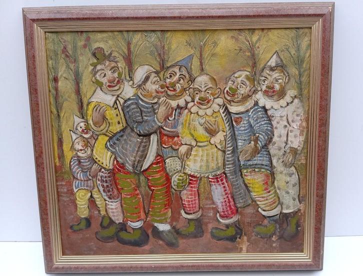 oud schilderij, Antiek en Kunst, Kunst | Schilderijen | Klassiek, Ophalen of Verzenden