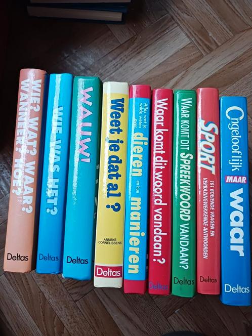 Weetjesboeken allerlei delta reeks, Boeken, Kinderboeken | Jeugd | 10 tot 12 jaar, Zo goed als nieuw, Ophalen of Verzenden