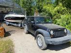 Jeep Wrangler,2.8crdi;automaat, LICHTE VRACHT , 2009, Auto's, Automaat, 4 cilinders, Zwart, Diesel