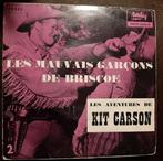 Vinyl 45trs- les aventures de kit Carson, Ophalen of Verzenden, Gebruikt