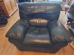 leren relaxfauteuil, Huis en Inrichting, Fauteuils, Ophalen, Gebruikt, 75 tot 100 cm, Leer