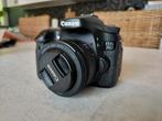 Canon EOS 70D + 3 objectieven en statief, Verzenden, Gebruikt, Spiegelreflex, Canon
